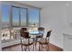 Bright breakfast nook with city views through floor to ceiling windows at 4525 Dean Martin Dr # 3006, Las Vegas, NV 89103