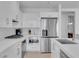 Close up of modern kitchen with sleek appliances and island cooktop at 4525 Dean Martin Dr # 3006, Las Vegas, NV 89103