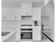 Modern kitchen showcasing sleek cabinets, stainless steel appliances and cooktop at 4525 Dean Martin Dr # 3006, Las Vegas, NV 89103