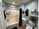 Cozy bathroom with a shower-tub combo, vanity, and neutral tones, creating a relaxing space at 4825 E Monroe Ave, Las Vegas, NV 89110