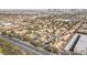 Sprawling aerial view of the neighborhood showcasing landscaping, well-maintained houses and easy access to the city at 5032 S Rainbow Blvd # 206, Las Vegas, NV 89118