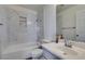 Modern bathroom with sleek fixtures and a clean, contemporary design at 5032 S Rainbow Blvd # 206, Las Vegas, NV 89118