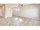 Spacious living area features tile floors and neutral walls at 6164 Violet Falls St # 44, North Las Vegas, NV 89081