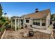 The backyard offers a patio pergola, and low-maintenance landscaping, creating a serene and inviting outdoor space at 6304 Peppermill Dr, Las Vegas, NV 89146
