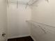 Walk-in closet with wire shelving, maximizing storage space for an organized wardrobe at 6650 W Warm Springs Rd # 2173, Las Vegas, NV 89118