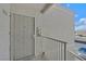 Apartment entry showing security door with a neighborhood view at 6800 E Lake Mead Blvd # 2050, Las Vegas, NV 89156