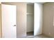 Bedroom closet with sliding doors and ample storage space at 7170 Mountain Moss Dr, Las Vegas, NV 89147