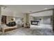 Spacious lounge area with comfortable seating, a library, and modern decor at 8255 Las Vegas Blvd # 1315, Las Vegas, NV 89123