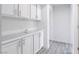 Built-in storage features ample cabinet space and modern countertops at 8812 Marble Dr, Las Vegas, NV 89134