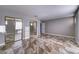 Bedroom featuring large, mirrored sliding-door closets and beautiful tile flooring at 8944 Campanella St, Las Vegas, NV 89123