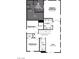 Second floor layout featuring primary bedroom, two additional bedrooms, laundry and loft at 9671 S Conquistador St # Lot 18, Las Vegas, NV 89178