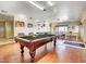 Inviting game room with a classic pool table and table tennis, ideal for entertainment at 2725 S Nellis Blvd # 2083, Las Vegas, NV 89121