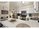 Well-lit kitchen with updated appliances, ample counter space and white cabinets at 2725 S Nellis Blvd # 2083, Las Vegas, NV 89121