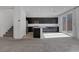 Modern kitchen with stainless steel appliances and a stylish island at 5589 Pico Ferrera Ct, Las Vegas, NV 89113