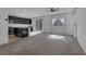 Living area with stainless steel appliances and a kitchen island at 5589 Pico Ferrera Ct, Las Vegas, NV 89113
