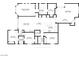 Detailed floor plan showcasing the layout and dimensions of this spacious single-Gathering home at 8276 Aurora Peak Ave, Las Vegas, NV 89131