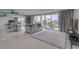 Open living space with balcony access and a cozy seating arrangement at 205 E Harmon Ave # 803, Las Vegas, NV 89169