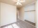 Neutral bedroom with a closet and doorway at 254 Reber Dr, Mesquite, NV 89027