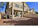 Backyard featuring a rock landscape at 6045 Riverwalk Falls St # 102, North Las Vegas, NV 89031