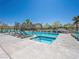 Community pool and lounge chairs perfect for relaxing and soaking up the sun at 8701 Giant Causeway Ave, Las Vegas, NV 89148