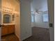Open doorway showing the bedroom with bathroom access at 10673 Alondra Peak St, Las Vegas, NV 89183