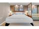 Comfortable bedroom with seating and city views at 125 E Harmon Ave # 2215, Las Vegas, NV 89109