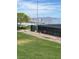 Tennis court with a view of the mountains and lake at 232 Morgyn Ln # 6, Boulder City, NV 89005