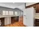 The eat-in kitchen has stainless steel appliances, granite counters, and plenty of room at 2505 Palmridge Dr, Las Vegas, NV 89134