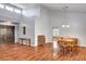 Spacious living room with high ceilings, hardwood floors, and classic furnishings at 2505 Palmridge Dr, Las Vegas, NV 89134