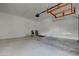 This spacious garage features a white interior, providing ample parking and storage space at 2612 Kindness Ct, North Las Vegas, NV 89031