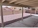 Spacious backyard featuring low-maintenance landscaping and a covered patio area, great for outdoor living at 3324 Haven Beach Way, Las Vegas, NV 89117
