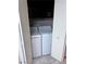Convenient laundry room featuring a washer and dryer, making laundry day a breeze at 3324 Haven Beach Way, Las Vegas, NV 89117