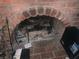 Brick fireplace with arched opening at 4233 Kensington Way, Las Vegas, NV 89108