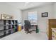Bedroom featuring a window with views and space for a desk and other furniture at 6489 Crest Estates St, Las Vegas, NV 89131