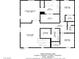 Second-floor floor plan featuring bedrooms, baths, laundry room, sitting area, and walk-in closets at 6489 Crest Estates St, Las Vegas, NV 89131