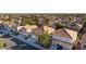 Overview of a suburban community highlighting single-Gathering homes and tree-lined streets at 8617 Copper Ridge Ave, Las Vegas, NV 89129