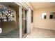 Bright balcony with sliding glass door offers a view of the outdoors at 8777 W Maule Ave # 1087, Las Vegas, NV 89148