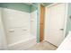 Bathroom with shower and tile flooring at 8777 W Maule Ave # 1087, Las Vegas, NV 89148
