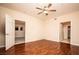 Comfortable bedroom with ceiling fan and easy access to other rooms in the house at 8777 W Maule Ave # 1087, Las Vegas, NV 89148