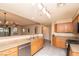 Open kitchen with countertops and stainless steel appliances at 8777 W Maule Ave # 1087, Las Vegas, NV 89148