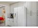 Bright kitchen featuring stainless steel appliances and white cabinets at 9000 Sundial Dr, Las Vegas, NV 89134