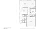 Detailed floor plan showcasing the layout of the main level of the home at 9277 Ardoa Ave, Las Vegas, NV 89148