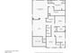 Detailed floor plan showcasing the layout of the upper level of the home at 9277 Ardoa Ave, Las Vegas, NV 89148