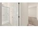Bright bathroom featuring a walk-in shower at 9519 Wild Valley Ave, Las Vegas, NV 89148