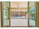 Covered patio offers seamless indoor-outdoor living with views of a refreshing pool at 9519 Wild Valley Ave, Las Vegas, NV 89148