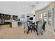 Expansive kitchen seamlessly connects to the dining and living areas, perfect for entertaining at 10 Olympia Outlook Dr, Las Vegas, NV 89141
