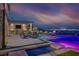 Outdoor pool area with pool, and city views at 10 Olympia Outlook Dr, Las Vegas, NV 89141