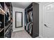 Walk-in closet with custom shelving for maximum storage and organization at 10305 Turia Gardens Rd, Las Vegas, NV 89135