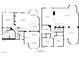 Detailed floor plan showcasing layout of the home's two floors with room dimensions and flow at 10325 Falls Church Ave, Las Vegas, NV 89144