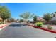 Residential street entrance for a private community at 1035 Spotted Saddle St, Henderson, NV 89015